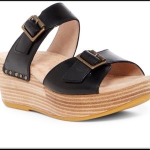 NWOT Dansko Selma Platform Sandals Eu38/US8